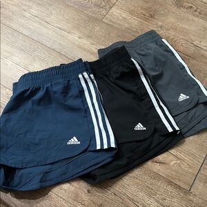 Adidas Performance Shorts Set - Navy, Black, Charcoal